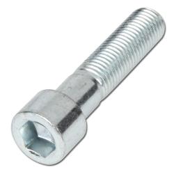 Zylinderschraube - Stahl verzinkt - mit Schaft und Innensechskant - M 12 - 90 mm - DIN 912