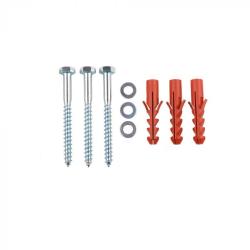 Visserie de fixation - acier galvanis&eacute; - pour poteaux de d&eacute;limitation flexibles - lot de 3 - prix par lot