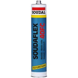 Mastic d'&eacute;tanch&eacute;it&eacute; PU - Soudaflex 40 FC - Contenance 310 ml - blanc