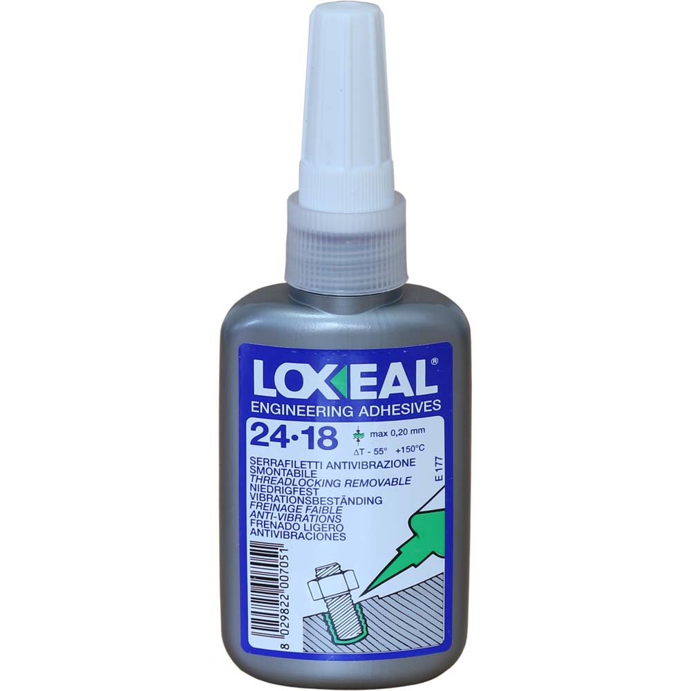 Schroefborging "Loxeal 24-18" - max. spleet 0,2 mm - tot 8 Nm
