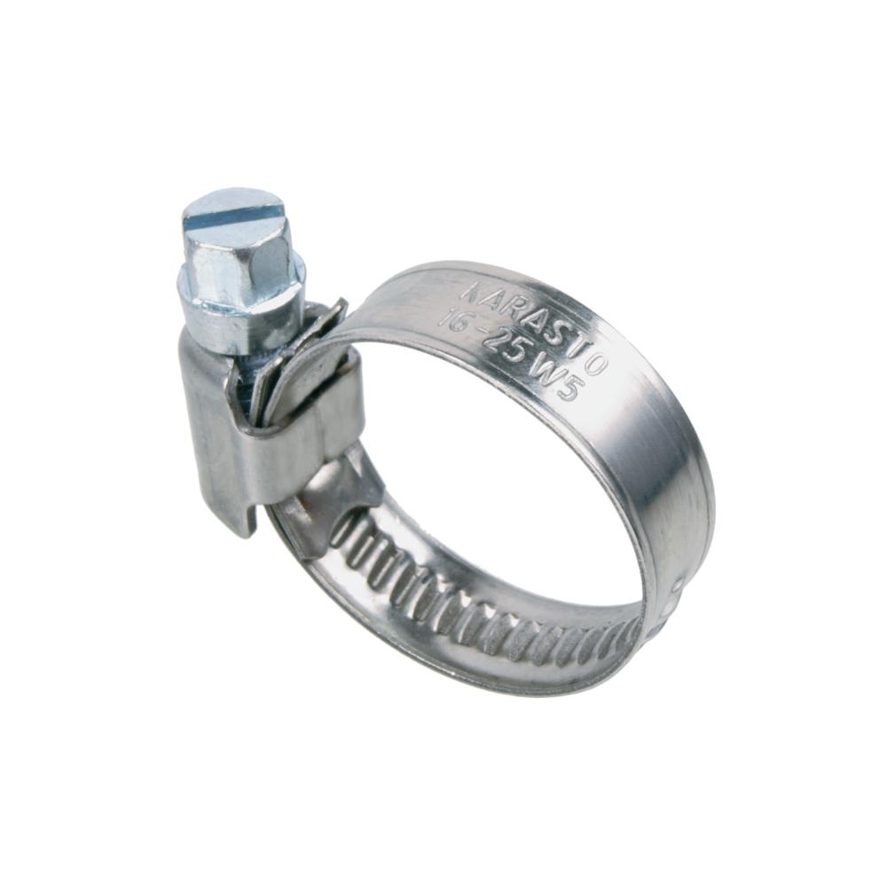GEKA® - Schlauchschelle W5 - Edelstahl - Spannbereich 10-16 mm bis 90-110 mm - 9 mm breit - VE 1 Stück - Preis per Stück