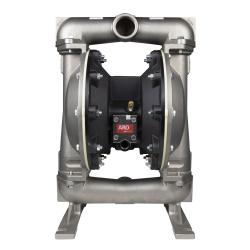 ARO Pro-Serie 1 1/2" - Druckluftmembranpumpe Metall - Typ 666171-444-C - Medienber&uuml;hrte Geh&auml;useteile Edelstahl - F&ouml;rderdruck 8,3 bar - F&ouml;rdermenge max. 340,7 l/min