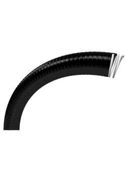 Wąż spiralny PVC SpirabelÂ® Sise - wewnętrzny - 25 do 60 mm - zewnętrzny - 30 do 66,4 mm - długość 25 do 50 m - kolor czarny - cena za rolkę