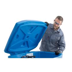 Deksel voor reinigingstafel bio.x B60 - blauw - insteekbaar
