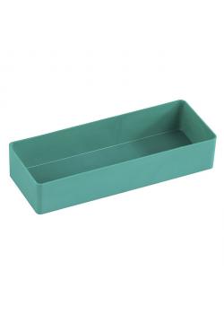 Kasse - sammenklappelig- grøn -  74 x 203 x 38 mm