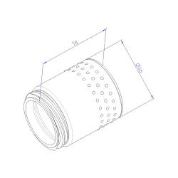 Opvangbak compleet - voor blindnietpistool AccuBird, PowerBird en TAURUS 1 tot 6