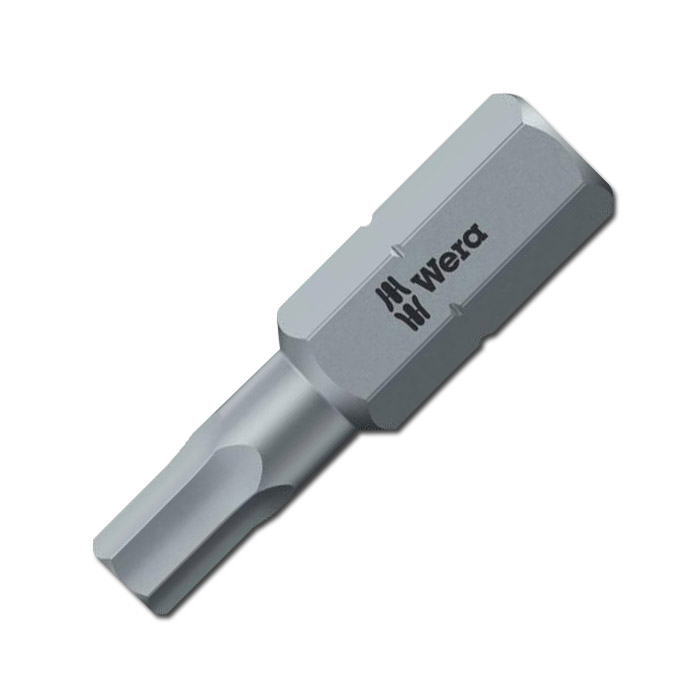 Bits 1/4 "- inner-6-Kant - SW 2.0 SW 8.0mm kova kovaa Wera