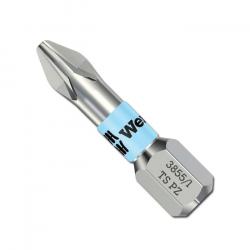 Bits 1/4 "- Cross - PZ1 ja PZ3 Stainless Wera