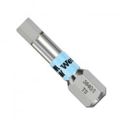 Bitit 1/4 "6-Kant - SW 1,5 SW 6.0mm Ruostumatonta Wera