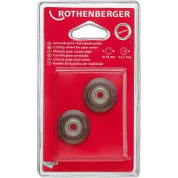 Roue de coupe - pour INOX TUBE CUTTER 60 &laquo; Rothenberger &raquo; - pour tubes de &Oslash; 6 &agrave; 60 mm - Prix par paquet de 2 pi&egrave;ces