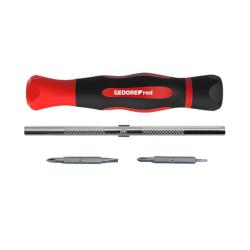 Destornillador GEDORE red 6 en 1 - Funci&oacute;n 6 en 1 - Longitud 204 mm