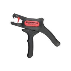 Alicates pelacables GEDORE red: para conductores flexibles y macizos de 0,2 a 6,0 mm&sup2;; cortacables lateral integrado; longitud total 192 mm