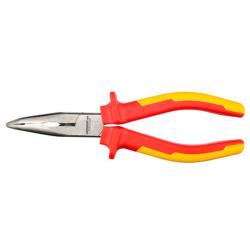 Alicates de punta plana y redonda GEDORE red VDE acodados - Homologados por VDE hasta 1.000 V - Precio por unidad