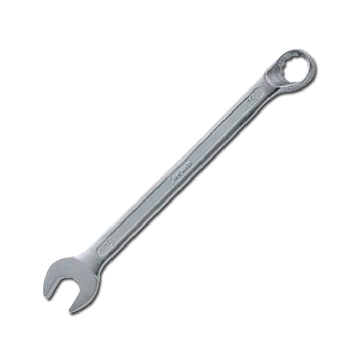 Llave combinada corta - SW 6 a 36 - posición de las mordazas 15° - lado del anillo 10° desplazamiento plano - DIN 3113 B ISO 3318\n