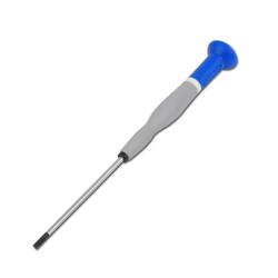 Schraubendreher Schlitz Wittron Spezailstahl verchromt - Klingenbreite 0,80x4,0 mm - Klinge 150 mm - Durchmesser 4,0 mm - Länge 250 mm