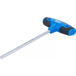 T-handtag - 1/4" - utvändig fyrkant - längd 230 mm