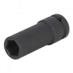 Sockets - lang muttertrekker Sett inn - 1/2 "- 17 til 21 mm