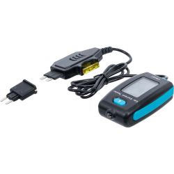 Digital amperemeter - Backup kontakt - i biler og lastbiler mulige