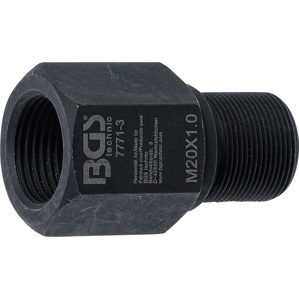 Injektoren-Demontage Adapter - Größen M14 x M20 x 39 mm bis M27 x M20 x 41 mm