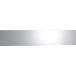Rückwand - für Verkaufswand -  RAL 9006 - 100 x 20 cm