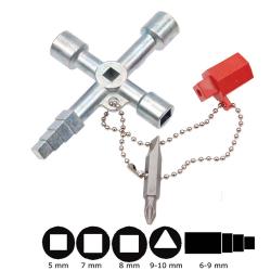 Universal key - "Senior Key" - 90 x 62 mm - Weight 80 g