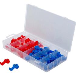 Juego de conectores de derivación - Sujeción de material altamente conductor - 50 uds.