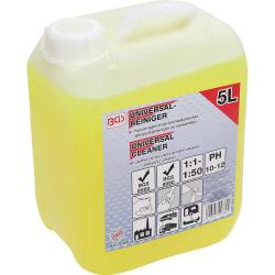 Nettoyant universel - valeur de pH de 10 à 12 - Rapport de mélange 1: 1 à 1:50 - 5L
