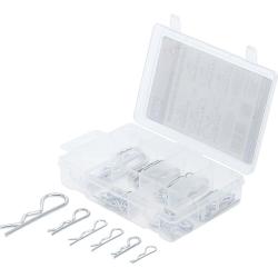 Fjærsplinter - lengde 25, 30, 33, 40 og 65 mm - 48 stk.