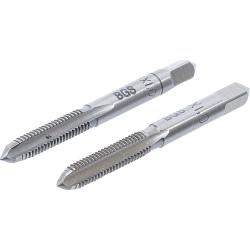 Tarauds - Filetage M6 x 1,0 à M14 x 1,5 - Ébauche & finition - 2 pcs.