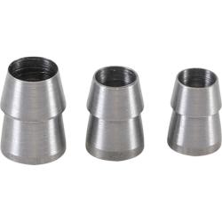 cales de bague sertie - pour les marteaux, les axes et les axes - tailles 4, 5 et 7 - 3 pcs.