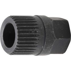 Plaquita multidentado - tamaño 33Z x 15 mm - accionamiento hexagonal exterior