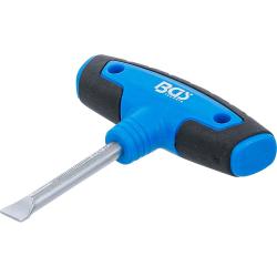 Batterijtrekker - met T-handgreep - gereedschapsstaal - sleuf - lengte 94 mm
