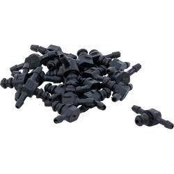 Kunststof koppelingsset - T-vorm - voor slangbinnendiameter 5 mm - 20-delig.