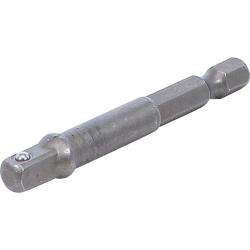 Adapter til boremaskine - kromvanadiumstål - 6,3 mm (1/4") sekskanttilslutning - forskellige designs
