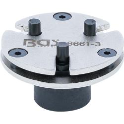 Adattatore per il ripristino del pistone del freno - con 3 perni - campo di utilizzo da 20 a 35 mm