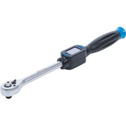 Digital torque wrench - output external square 10 mm - 3/8" - torque 27 to 135 Nm - length 380 mm