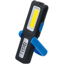 COB-LED arbejdslygte - med 3 W forlygte, 5 W sidelys - foldbar