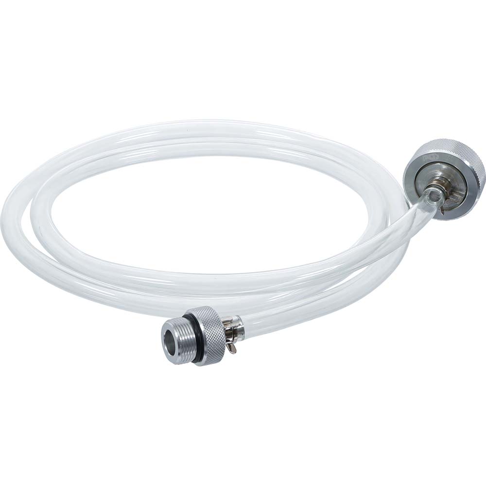 DSG Getriebeöl-Befüllschlauch - für VAG DSG Getriebe - Aluminium Anschlussadapter - Länge 1,5 meter