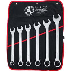 Steeksleutelset - XXL - inchmaten - SW 1 5/16 '' tot 2 '' - 6-delig.