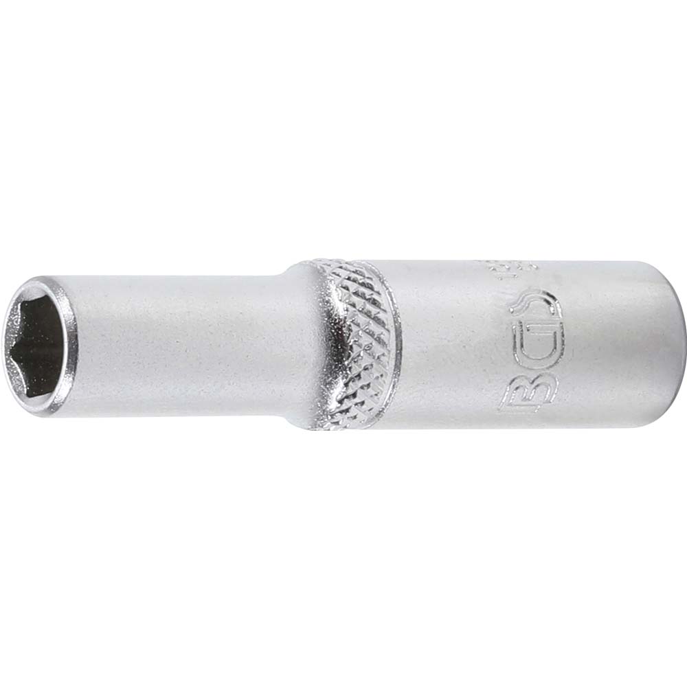 Punta para llave de vaso - ejecución profunda - hexagonal - cuadrada SW 1/4 a 1/2 ''