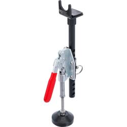 Caballete lateral para moto - Rango de ajuste de 230 a 380 mm - Dimensiones (L x A) 285 x 50 mm