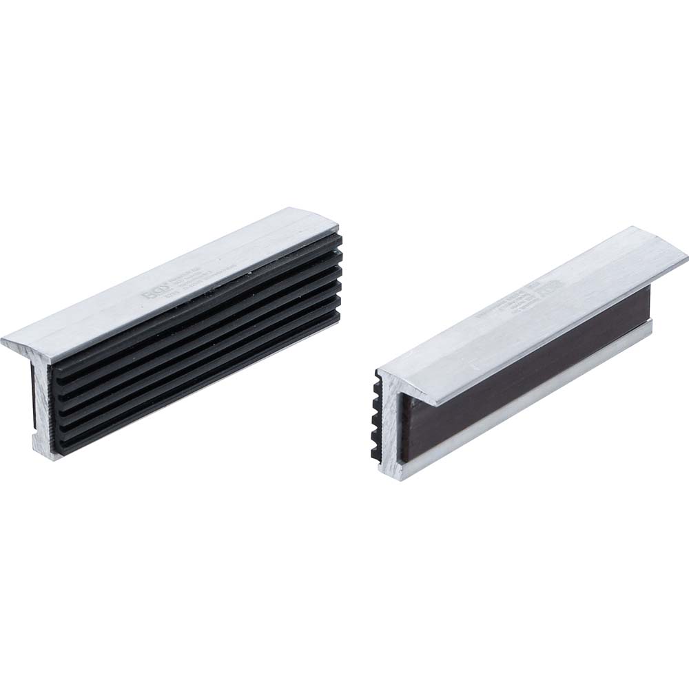 Bevestigingsplaat voor bankschroef - Breedte 100 tot 150 mm - Materiaal aluminium - verschillende uitvoeringen