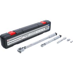 Torque wrench set - output external square 6.3 and 12.5 mm - torque 5 to 210 Nm