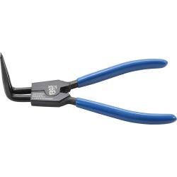 Veerringtang - 90° gebogen - voor buitenveerringen - lengte 165 mm