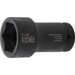Douille de force hexagonale, profonde - entraînement carré intérieur 20 mm (3/4") - SW 41 mm - pour FUSO / Mitsubishi
