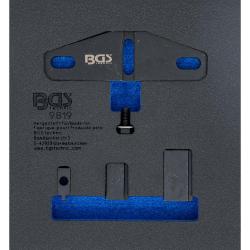 Outil de blocage de volant d'inertie - pour Ford - plaque de base, vis de fixation et cliquets d'arrêt