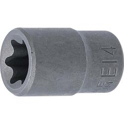Steeksleutelbus E-profiel - aandrijving inwendige vierkant 10 mm (3/8") - SW E14
