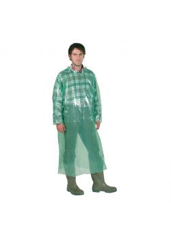 Manteau jetable - Longueur 135 cm - Unité 20 pièces - Prix par paquet - vert