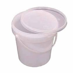 Kunststof emmer 2,6 l - rond - naturel - beugel kunststof -  "Jokey-Euro-Tainer" - type JET