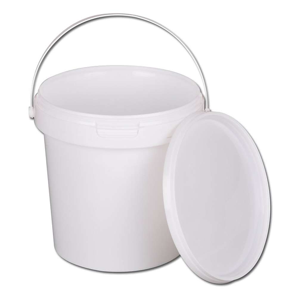 Kunststoffeimer "Jokey-Euro-Tainer" - 1,2 Liter - weiß - rund - Typ JET 12 - VE 100 Stk. - Preis per VE